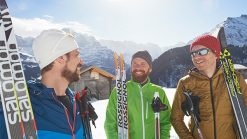 27.-29. Januar 2023: Langlaufcamp für Einsteiger in Davos 2 Gay Männerreisen mit Pink Alpine