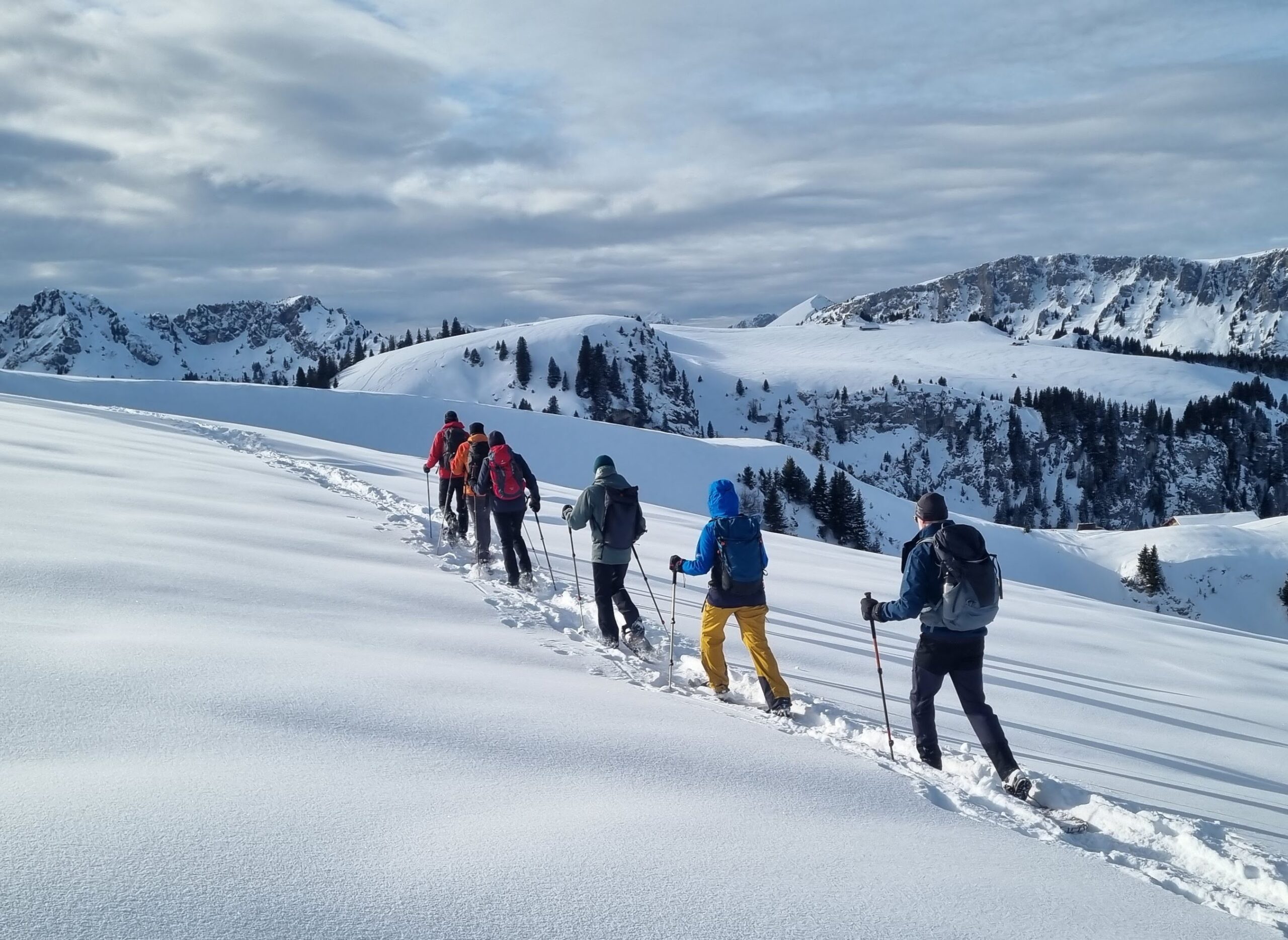 Schneeschuhtage zum Jahresausklang im Engadin